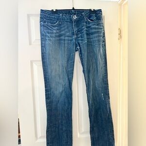 People's Liberation Blue Straight Jeans